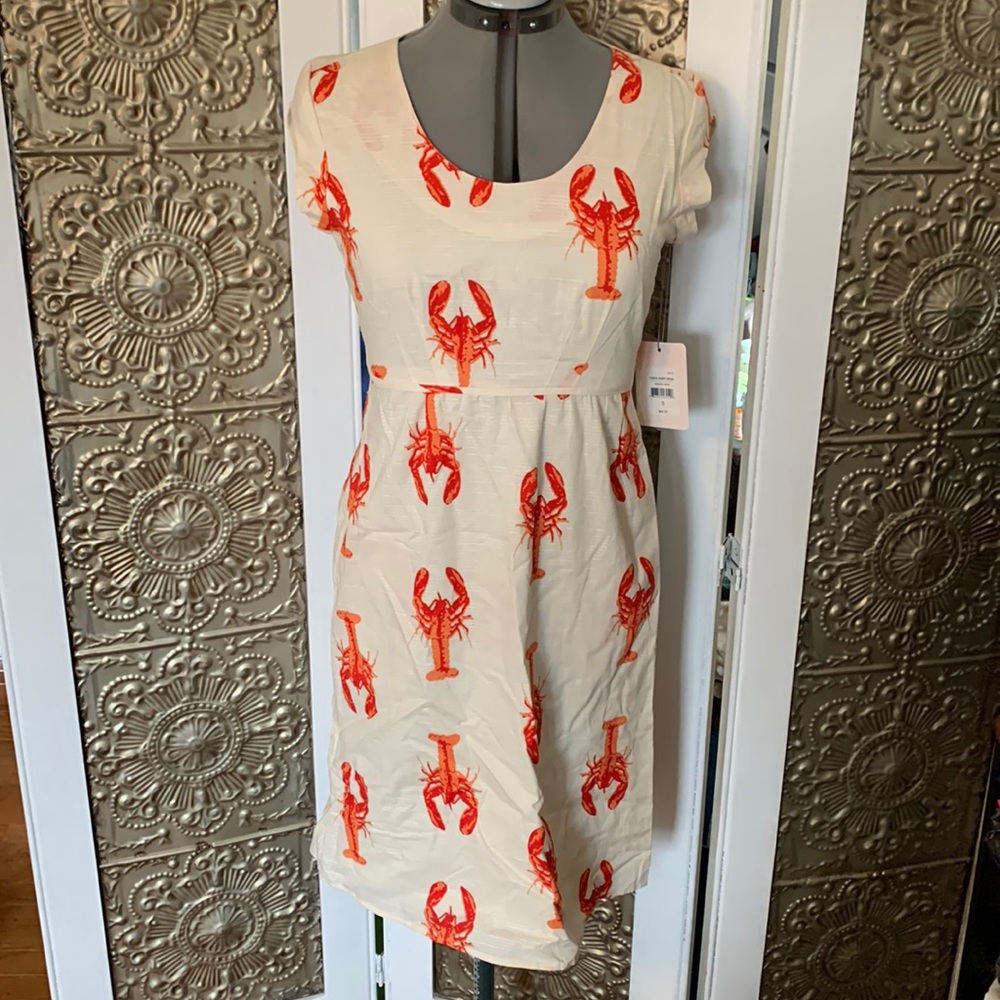 Downeast Maine event lobster dress, size small